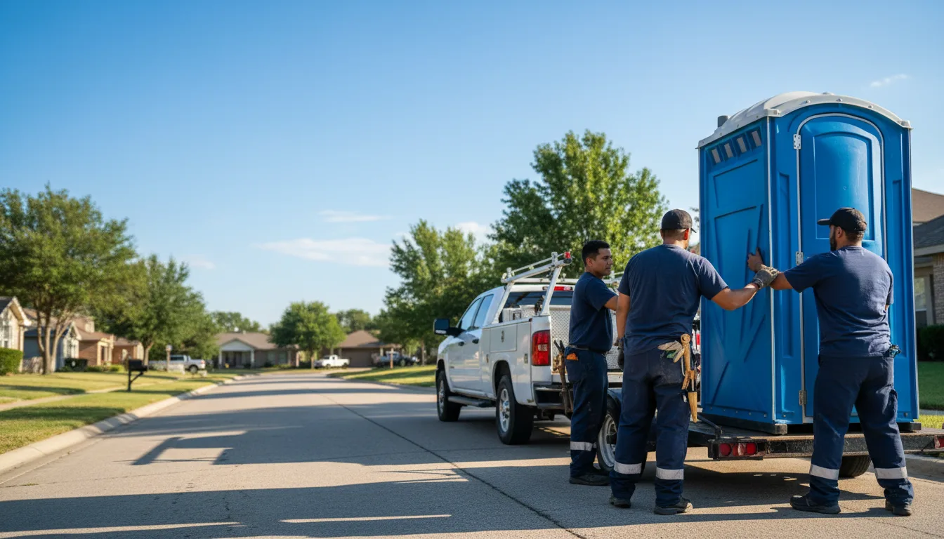 Portable Toilet Rental in Magazine, AR near me